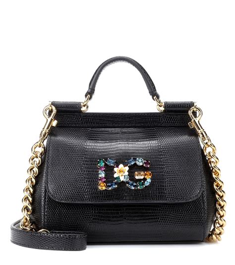 dolce gabbana leather shoulder bag|Dolce & Gabbana bags on sale.